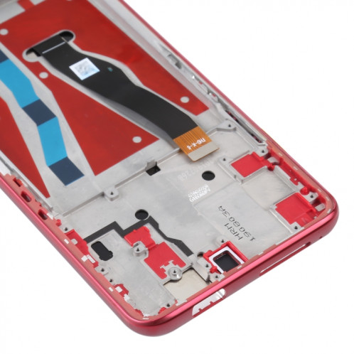 Ecran LCD d'origine pour Honor 9X / 9X Pro / Huawei Y9s Digitizer Assemblage complet avec cadre (Rouge) SH745R1385-05