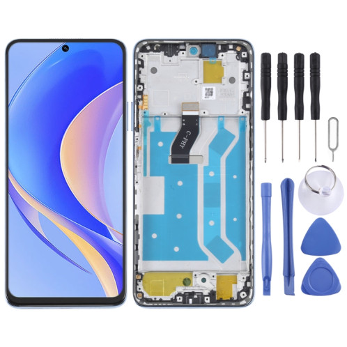 Écran LCD d'origine pour Huawei Nova Y90/Profitez de l'assemblage complet du numériseur 50 Pro avec cadre (bleu) SH746L1460-05