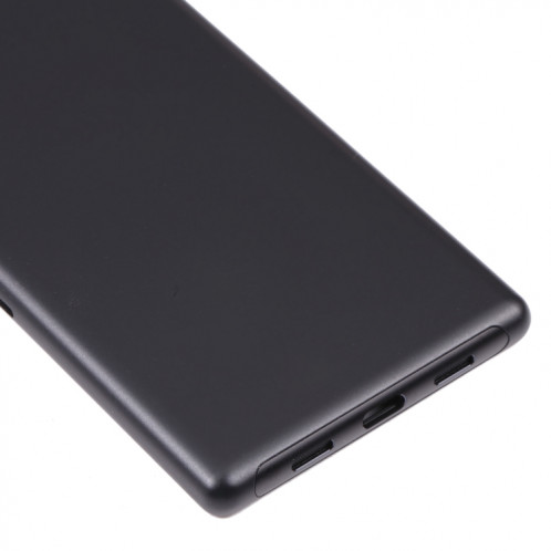 Pour Sony Xperia 10 Coque arrière de batterie d'origine (noire) SH49BL1207-06