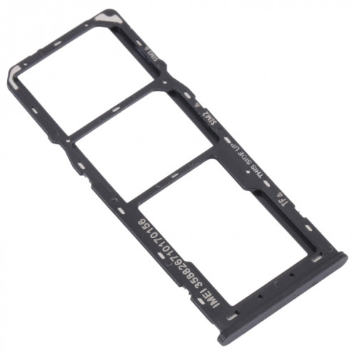 Pour TCL 30 SE / 30E / 305 / 306 Plateau de carte SIM d'origine + Plateau de carte SIM + Plateau de carte Micro SD (Gris) SH756H1641-04