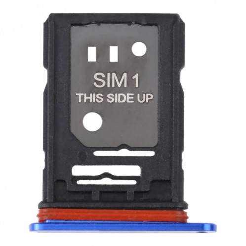 Pour TCL 10 Plus Plateau de carte SIM d'origine + Plateau de carte SIM / Micro SD (Bleu) SH759L1710-04