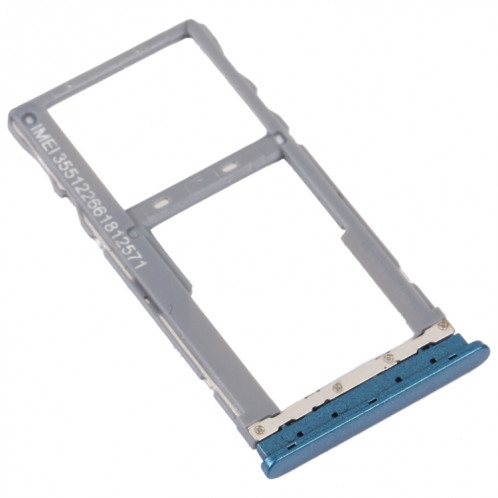 Pour TCL 20 SE Plateau de carte SIM d'origine + plateau de carte SIM / Micro SD (vert) SH762G436-04