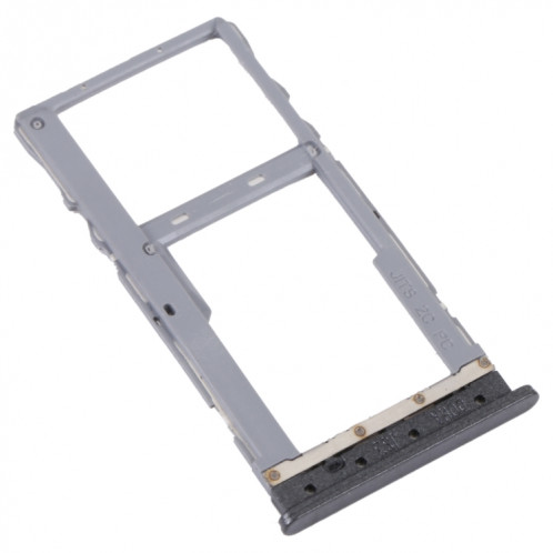 Pour TCL 20 XE Plateau de carte SIM d'origine + plateau de carte Micro SD (noir) SH764B1267-04