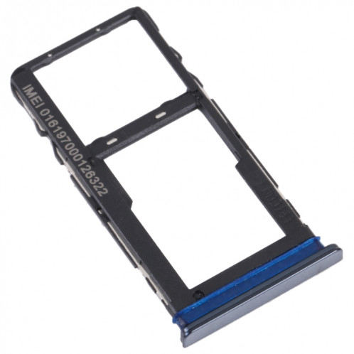 Pour TCL 30/30+/30 5G Plateau de carte SIM d'origine + plateau de carte Micro SD (noir) SH765B161-04