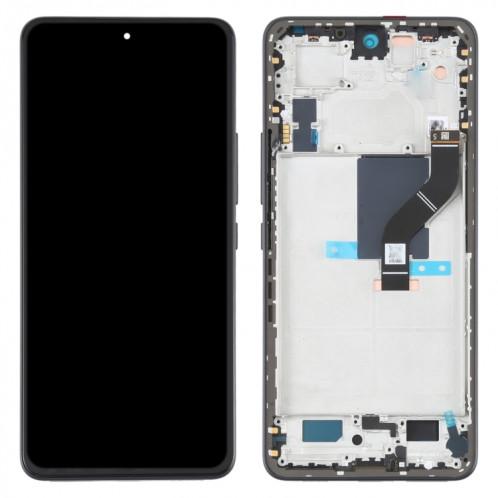 Écran LCD d'origine pour Xiaomi 12 Lite Digitizer Assemblage complet avec cadre (Noir) SH780B1398-05