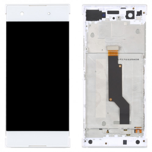 Écran LCD d'origine pour Sony Xperia XA1 G3116 Assemblage complet du numériseur avec cadre (Blanc) SH90WL73-05