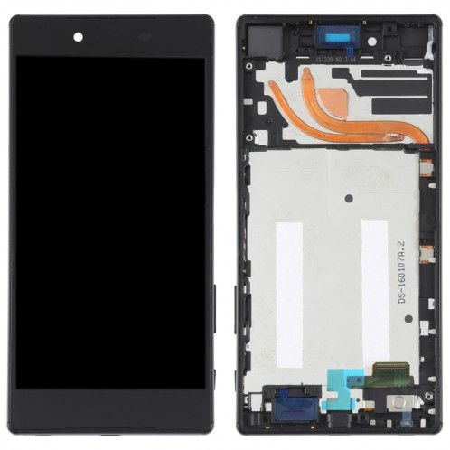 Écran LCD d'origine pour Sony Xperia Z5 Premium E6853 Ensemble complet de numériseur avec cadre (Noir) SH92BL940-05