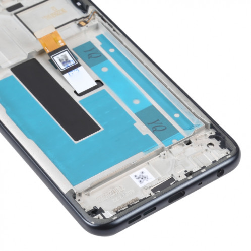 Écran LCD OEM pour Nokia X100 Assemblage complet du numériseur avec cadre (noir) SH03BL1645-05