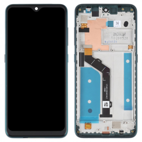 Écran LCD d'origine pour Nokia 7.2 / 6.2 Numériseur complet avec cadre (vert) SH05GL1366-05