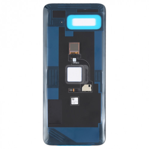 Coque arrière de batterie en verre pour smartphone Asus pour Snapdragon Insiders, trou d'empreintes digitales (bleu foncé) SH24DL443-06