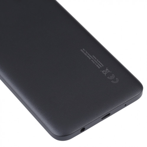 Pour Xiaomi Redmi A1 / Redmi A1 + Couvercle arrière de batterie d'origine (noir) SH68BL506-06