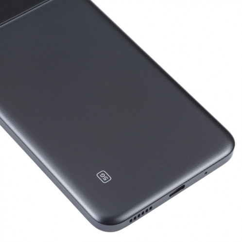 Pour Xiaomi Poco M5 / Poco M5 India Couvercle arrière de batterie d'origine (noir) SH70BL87-06