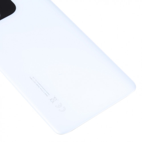 Pour Xiaomi Poco M5s Couvercle arrière de batterie d'origine (Blanc) SH71WL1478-06