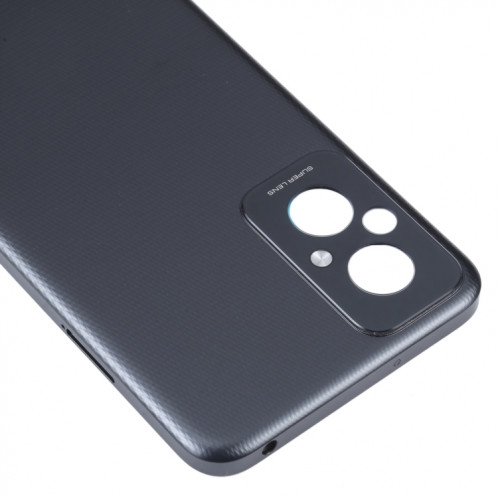 Pour Xiaomi Redmi 11 Prime Couvercle arrière de batterie d'origine (noir) SH72BL357-06