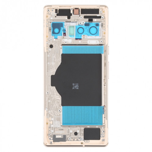 Pour le couvercle arrière de la batterie Google Pixel 6 Pro avec cadre central (or) SH73JL249-06