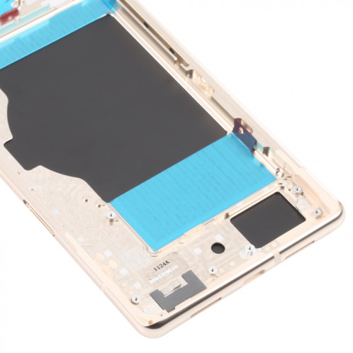 Pour le couvercle arrière de la batterie Google Pixel 6 Pro avec cadre central (or) SH73JL249-06