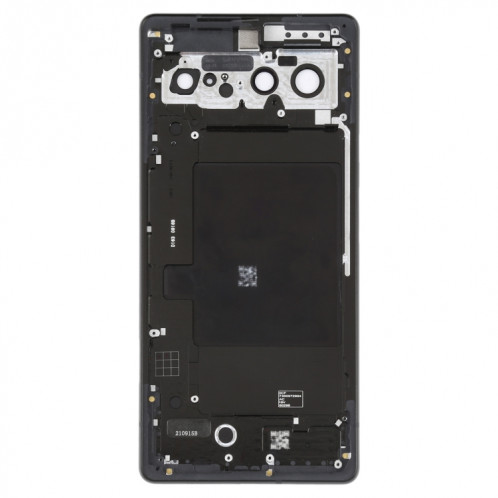 Pour coque arrière de batterie Google Pixel 6 avec cadre central (noir) SH74BL1488-06