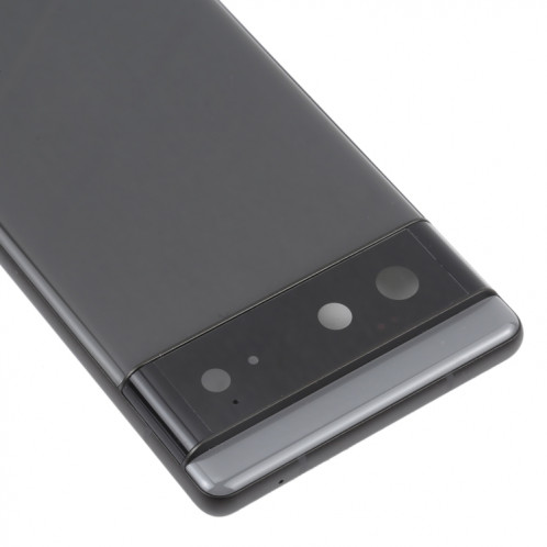 Pour coque arrière de batterie Google Pixel 6 avec cadre central (noir) SH74BL1488-06