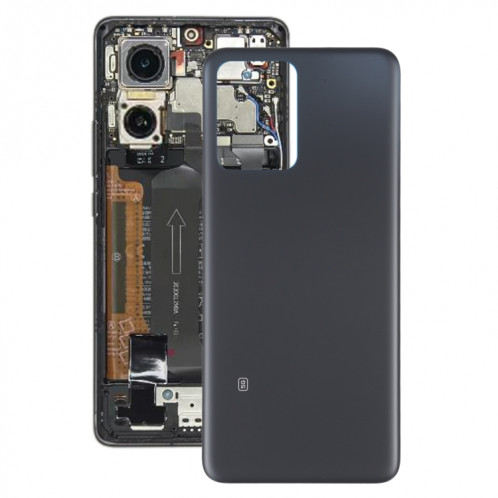 Pour Xiaomi Redmi Note 12 Couverture arrière de la batterie d'origine SH09BL1876-06