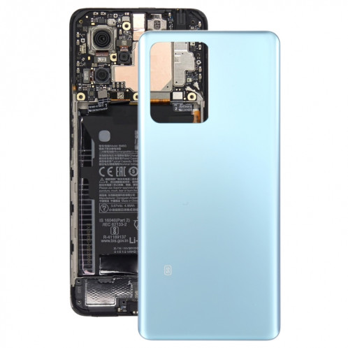 Pour Xiaomi Redmi Note 12 Pro + Couvercle arrière de batterie d'origine (Bleu) SH11LL1985-06