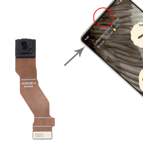 Pour la caméra frontale d'origine Google Pixel 7 Pro SH59391537-05