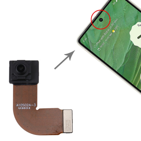 Pour la caméra frontale d'origine Google Pixel 7 SH59401655-05