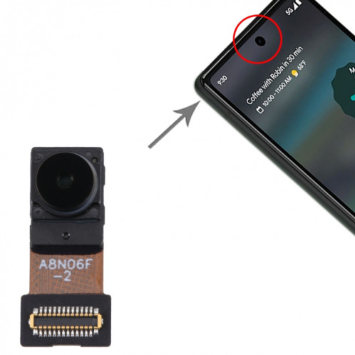Pour la caméra frontale d'origine Google Pixel 6A SH594244-05