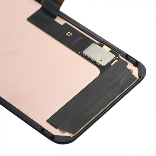 Écran LCD OLED pour Google Pixel 5 5G Assemblage complet du numériseur avec cadre (Noir) SH981B1623-05