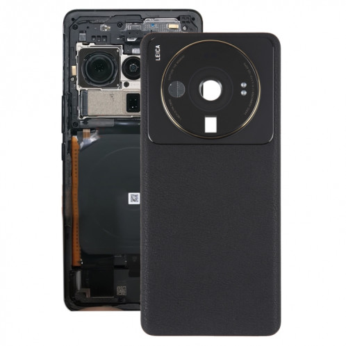 Pour Xiaomi 12S Ultra Coque Arrière de Batterie d'Origine (Noir) SH88BL1450-06