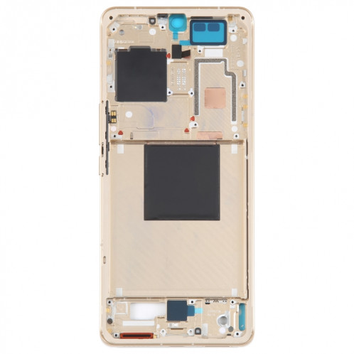Pour Xiaomi 12S Ultra Original Front Housing LCD Frame Bezel Plate (Or) SH993J524-06