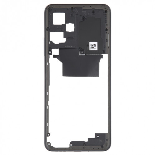 Pour Xiaomi Redmi Note 12 Plaque de cadre intermédiaire (noir) SH994B1933-06