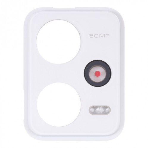 Cadre d'objectif de caméra arrière pour Xiaomi Redmi Note 12 Pro 5G (Blanc) SH997W846-04