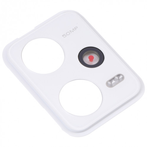 Cadre d'objectif de caméra arrière pour Xiaomi Redmi Note 12 Pro 5G (Blanc) SH997W846-04