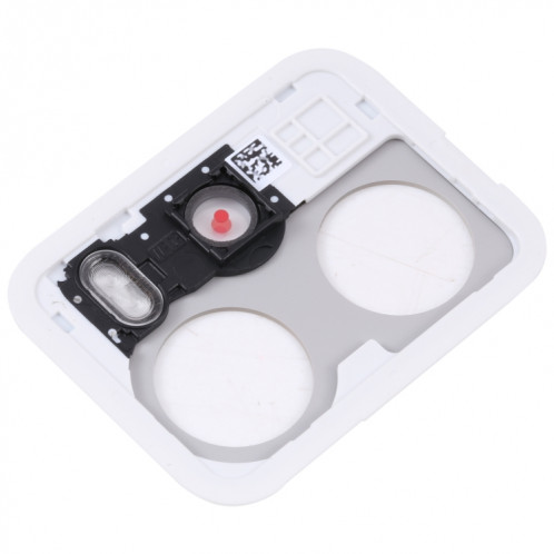 Cadre d'objectif de caméra arrière pour Xiaomi Redmi Note 12 Pro 5G (Blanc) SH997W846-04