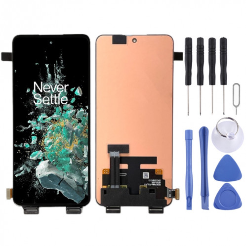 Écran LCD fluide AMOLED pour OnePlus 10T CPH2415 CPH2413 CPH2417 avec numériseur complet (noir) SH011B1163-05