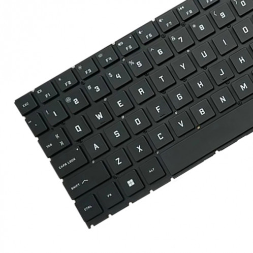 Pour clavier d'ordinateur portable HP Omen 15-EK 15-EK0019NR 15-EN 15-EN0013DX TPN-Q236 (blanc) SH016W210-05