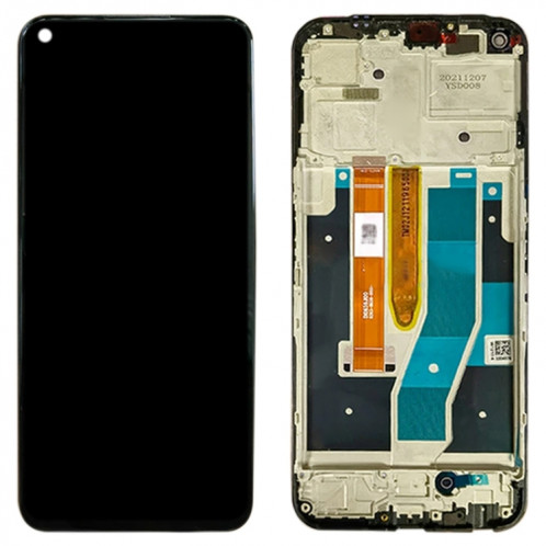 Écran LCD IPS pour OnePlus Nord CE 2 Lite 5G CPH2381 CPH2409 Assemblage complet du numériseur avec cadre (Noir) SH020B1293-05