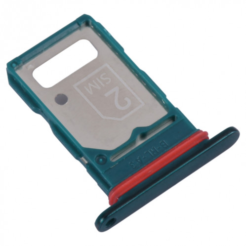 Pour Motorola Edge 20 Plateau de carte SIM d'origine + Plateau de carte SIM (Vert) SH028G413-04