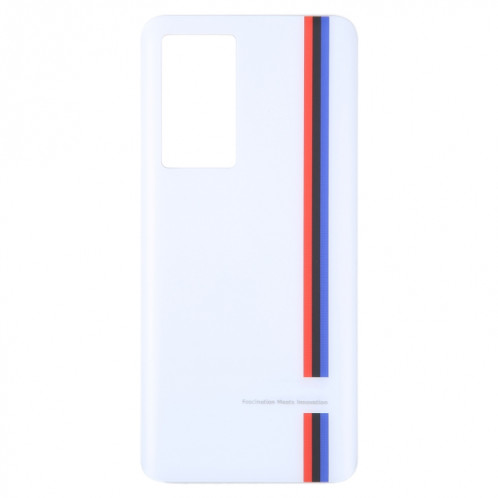 Pour vivo iQOO 8 Couvercle arrière de batterie en verre OEM (blanc) SH38WL601-06