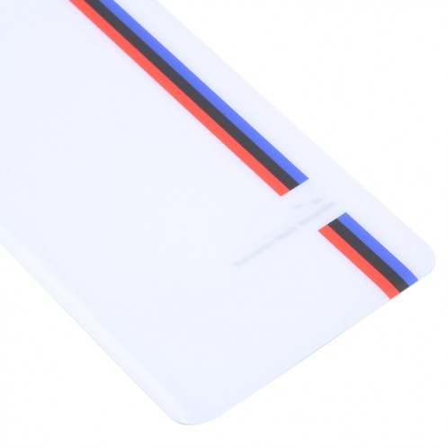 Pour vivo iQOO 8 Couvercle arrière de batterie en verre OEM (blanc) SH38WL601-06