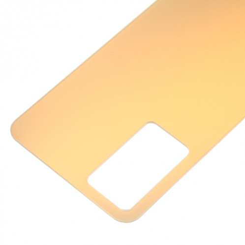 Pour vivo V23e 4G / V23e 5G Couvercle arrière de batterie en verre OEM (or) SH40JL1180-06