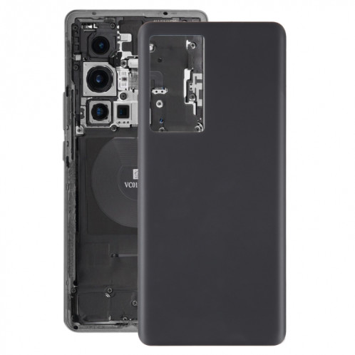 Pour vivo X70 Pro Couvercle arrière de la batterie en verre OEM (noir) SH42BL910-06
