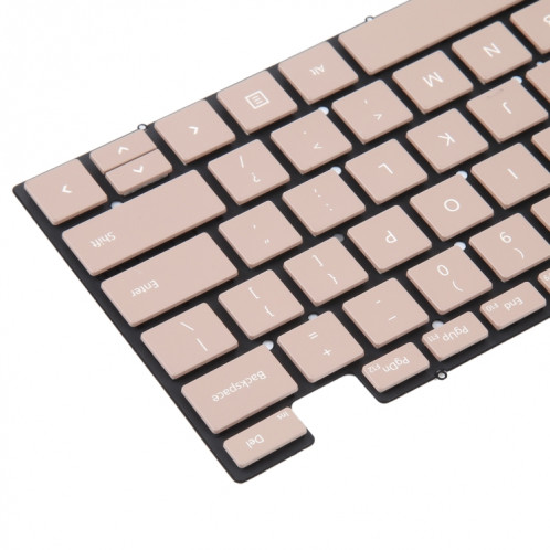 Clavier version US sans bouton d'alimentation pour ordinateur portable Microsoft Surface Go 1934 (or) SH057J725-05