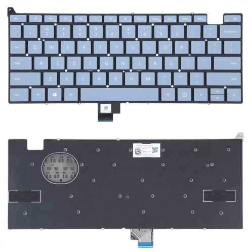 Clavier version US sans bouton d'alimentation pour ordinateur portable Microsoft Surface Go 1934 (bleu) SH057L1323-05