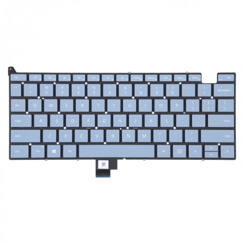 Clavier version US sans bouton d'alimentation pour ordinateur portable Microsoft Surface Go 1934 (bleu) SH057L1323-05