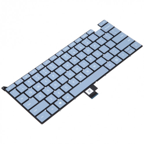 Clavier version US sans bouton d'alimentation pour ordinateur portable Microsoft Surface Go 1934 (bleu) SH057L1323-05