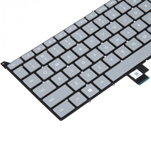 Clavier version US avec bouton d'alimentation pour ordinateur portable Microsoft Surface Go 1934 (gris) SH058H1433-05