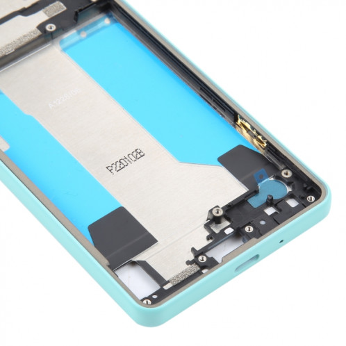 Pour Sony Xperia 10 IV plaque de lunette de cadre moyen d'origine (vert) SH065G902-06