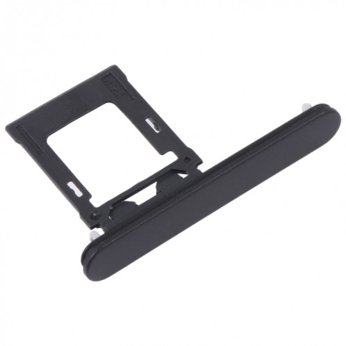 Pour Sony Xperia XZ1 Compact Plateau de carte SIM d'origine + plateau de carte Micro SD (noir) SH066B66-04
