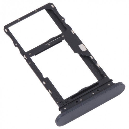 Pour Sony Xperia 10 IV Plateau de carte SIM d'origine + Plateau de carte SIM / Micro SD (Noir) SH067B1328-04